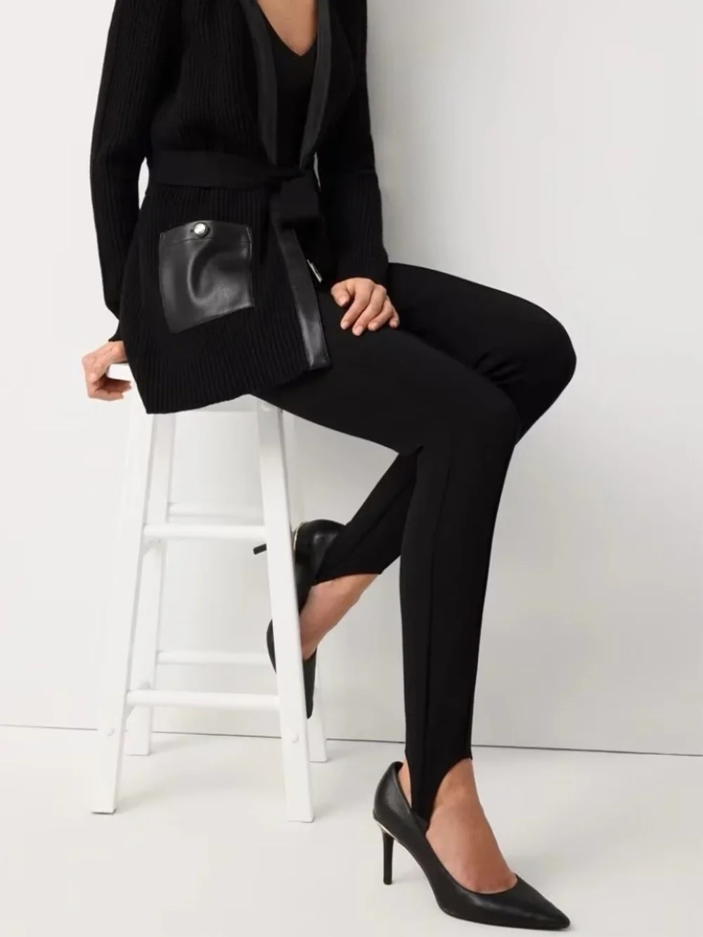 WHBM High-Rise Stirrup Legging